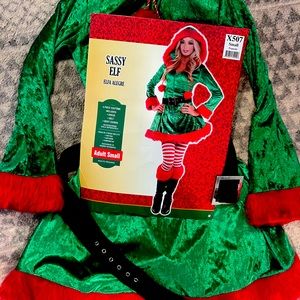 Sassy small elf costume